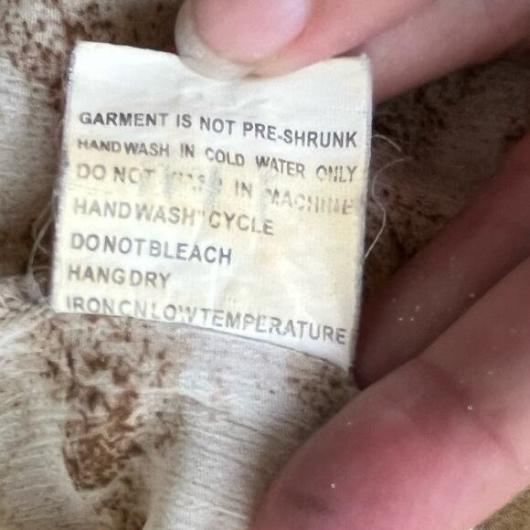 SOLITAIRE SWIM Sheer Cover-up Dress Sz Small Snake Animal Print Brown Hi-Low - Picture 10 of 11